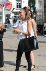 MEGAN MCKENNA on the Set of Towie in Essex 07/18/2016