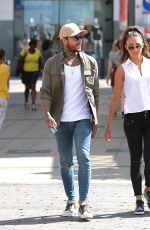 MEGAN MCKENNA on the Set of Towie in Essex 07/18/2016