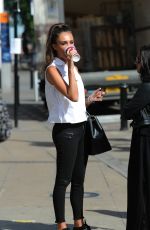 MEGAN MCKENNA on the Set of Towie in Essex 07/18/2016