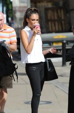 MEGAN MCKENNA on the Set of Towie in Essex 07/18/2016