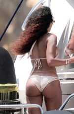 MELANIE BROWN in Bikini at a Yacht in Ibiza 06/28/2016