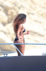 MELANIE BROWN in Bikini at a Yacht in Ibiza 07/03/2016