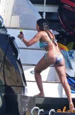 MELANIE BROWN in Bikini Paddleboarding in in Ibiza 07/01/2016