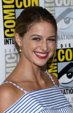 MELISSA BENOIST at Supergirl Press Line at Comic-con in San Diego 07/23/2016