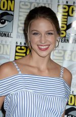 MELISSA BENOIST at Supergirl Press Line at Comic-con in San Diego 07/23/2016