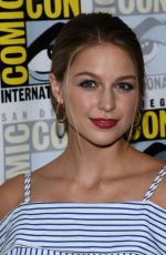 MELISSA BENOIST at Supergirl Press Line at Comic-con in San Diego 07/23/2016