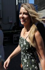 MELISSA BENOIST Outside a Taping of 