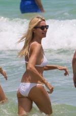 MELISSA ODABASH in Bikini at aBeach in Miami 07/15/201