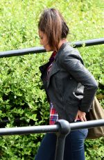 MICHELLE KEEGAN on the Set of 