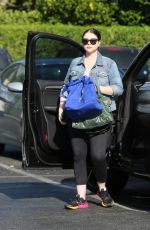 MICHELLE TRACHTENBERG Oit and About in Los Angeles 07/28/2016