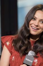 MILA KUNIS at AOL Build Speaker Series in New York 07/20/2016