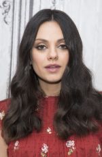 MILA KUNIS at AOL Build Speaker Series in New York 07/20/2016