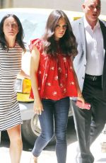 MILA KUNIS Out and About in New York 07/20/2016