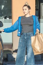 MILEY CYRUS Out for Shopping in Woodland Hills 07/01/2016