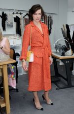 MILLA JOVOVICH at Chanel Haute Couture Fall/Winter 2016/2017 Show in Paris 07/05/2016