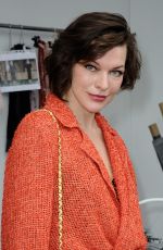 MILLA JOVOVICH at Chanel Haute Couture Fall/Winter 2016/2017 Show in Paris 07/05/2016