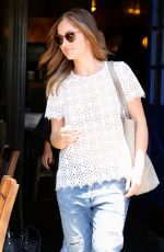 MINKA KELLY at Kings Road Cafe in West Hollywood 07/06/2016