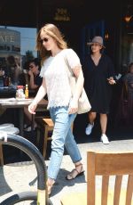 MINKA KELLY at Kings Road Cafe in West Hollywood 07/06/2016