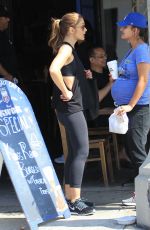 MINKA KELLY in Tights Out in Hollywood 06/30/2016