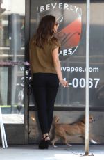 MINKA KELLY Out and About in Beverly Hills 07/07/2016
