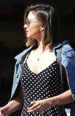 MIRANDA KERR Out Shopping in Brentwood 07/14/2016
