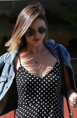 MIRANDA KERR Out Shopping in Brentwood 07/14/2016