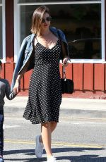 MIRANDA KERR Out Shopping in Brentwood 07/14/2016