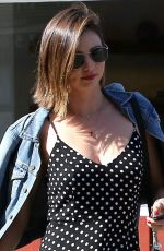 MIRANDA KERR Out Shopping in Brentwood 07/14/2016