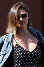 MIRANDA KERR Out Shopping in Brentwood 07/14/2016