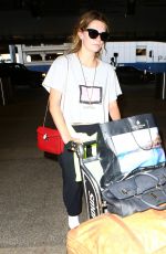 MISCHA BARTON at Los Angeles International Airport 07/16/2016