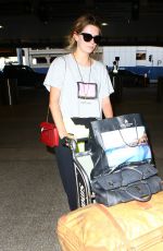 MISCHA BARTON at Los Angeles International Airport 07/16/2016