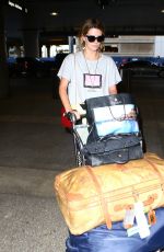 MISCHA BARTON at Los Angeles International Airport 07/16/2016