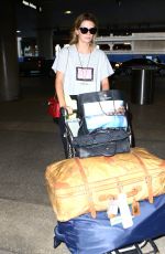 MISCHA BARTON at Los Angeles International Airport 07/16/2016