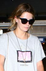 MISCHA BARTON at Los Angeles International Airport 07/16/2016