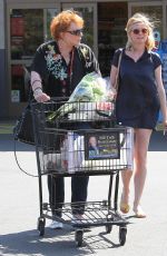 MISCHA BARTON Out Shopping in Los Angeles 06/30/2016
