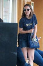 NATALIE PORTMAN Out and About in Hollywood 07/25/2016
