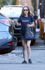 NATALIE PORTMAN Out and About in Hollywood 07/25/2016
