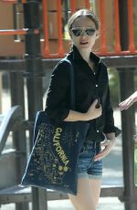 NATALIE PORTMAN Out at a Park in Los Angeles 07/27/2016