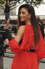 NICLE SCHERZINGER Arrives at Wembley Arena in London 07/09/2016