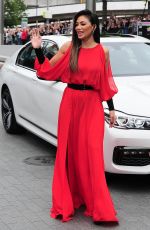 NICLE SCHERZINGER Arrives at Wembley Arena in London 07/09/2016