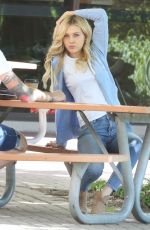 NICOLA PELTZ on the Set 