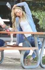 NICOLA PELTZ on the Set 