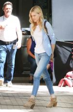 NICOLA PELTZ on the Set 