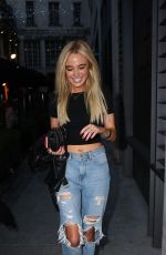 NICOLE HUGHES at London Lifestyle Awards Announcement Party 07/28/2016