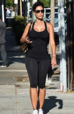 NICOLE MURPHY in Tights Out in West Hollywood 07/26/2016