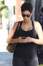 NICOLE MURPHY in Tights Out in West Hollywood 07/26/2016