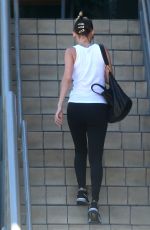 NICOLE RICHIE at a Gym in Los Angeles 07/03/2016