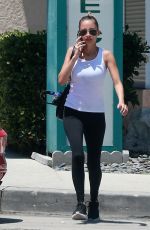 NICOLE RICHIE at a Gym in Los Angeles 07/03/2016