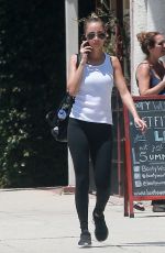 NICOLE RICHIE at a Gym in Los Angeles 07/03/2016