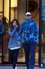 NICOLE SCHERZINGER and Grigor Dimitrov Out in Paris 05/23/2016